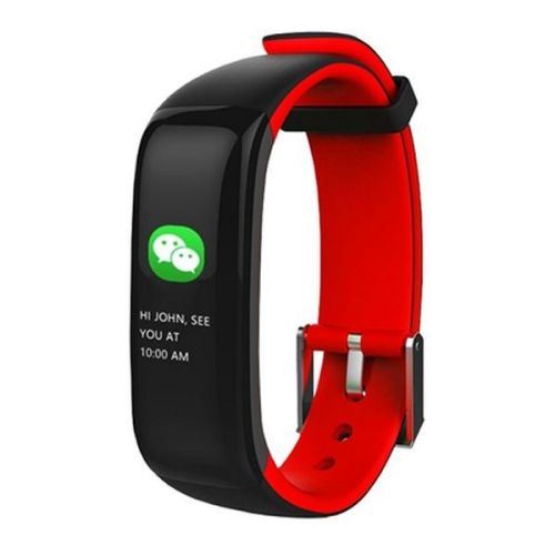 Bracelet d'activités BRIGMTON BSPORT-15-R 0,96 OLED 150 mAh Bluetooth 4.0 Rouge