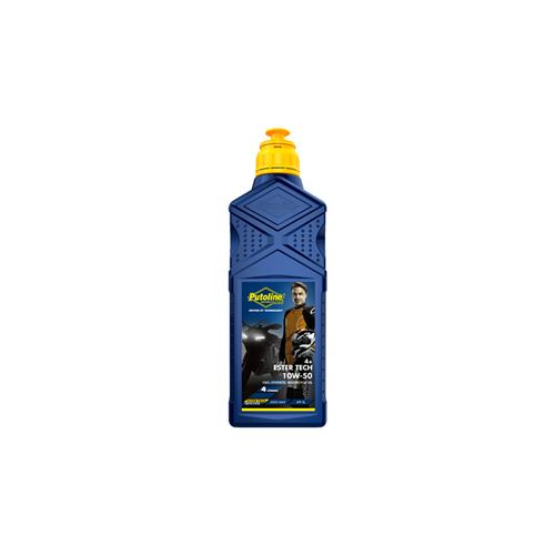Huile moteur 4t putoline moto syntec 4+ 10w50 100% synthese (1l)