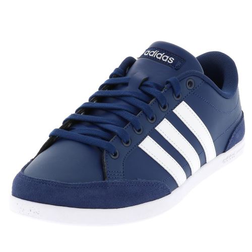 Chaussures basses cuir ou simili Adidas Caflaire navy Bleu taille : 44 réf : 47284