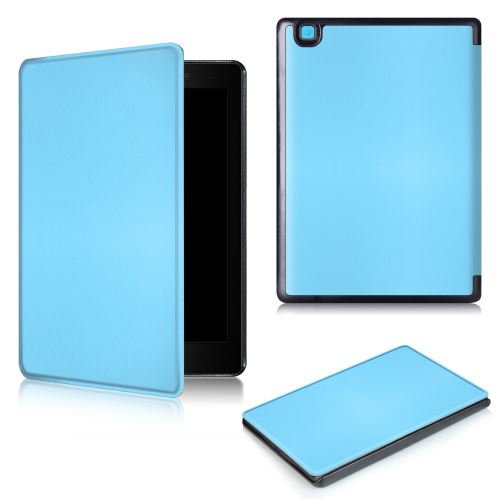 WISETONY® Etui Kobo Sleep Cover pour Kobo aura H2O2（ Edition 2 ) - Bleu （Convient pour H2O2, pas H2O）