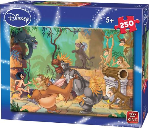 King puzzle Le junglebook 250 pièces