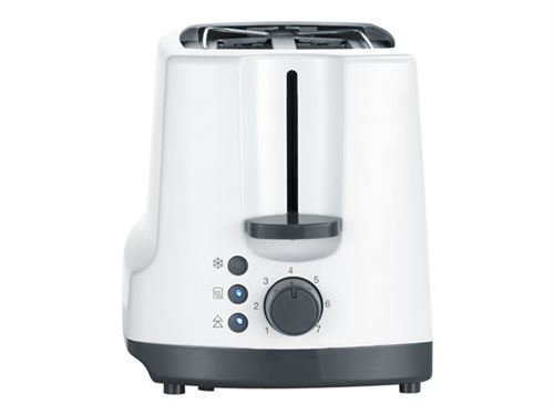 SEVERIN START AT 2234 - Grille-pain - 4 tranche - 2 Emplacements - blanc/gris