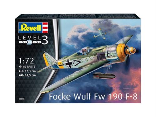 Revell- Focke Wulf FW190 F-8 Maquette Avion, 03898