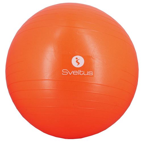 Sveltus ballon de fitness 55 cm orange en boîte