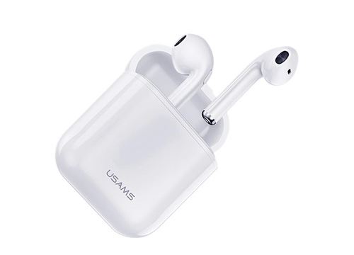 Écouteurs Bluetooth TWS Usams US-LC002 - Blanc