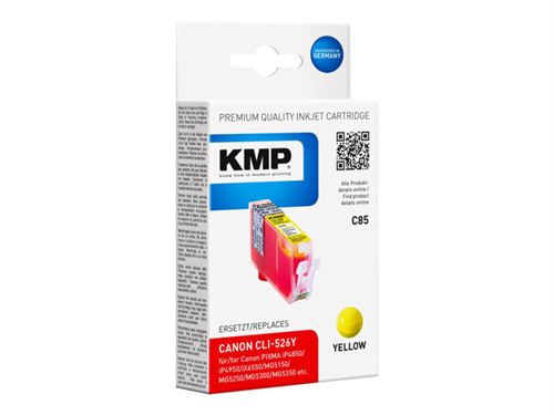 KMP C85 - jaune - cartouche d'encre (alternative for: Canon CLI-526Y)