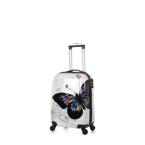 Valise cabine rigide Dubai Papillon 55 cm