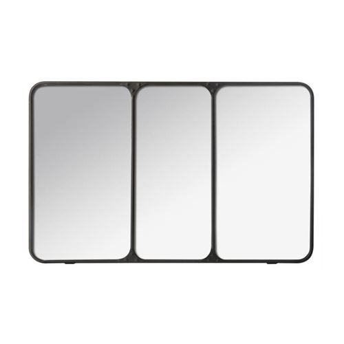 Miroir d'atelier métallique - 45x70 cm