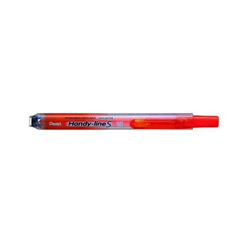 Pentel Surligneur Handy Line pointe biseautée rétractable 4 mm