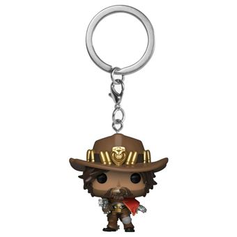 Overwatch - Porte-clés Pocket POP! McCree 4 cm