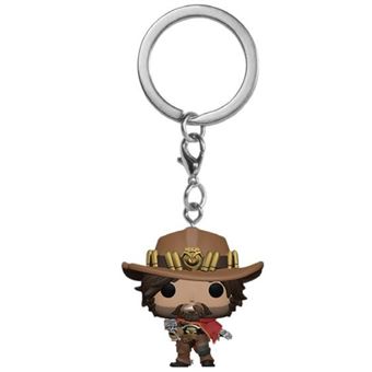 Overwatch - Porte-clés Pocket POP! McCree 4 cm