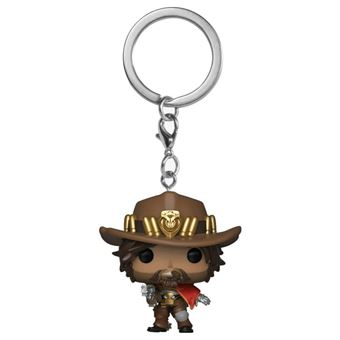 Overwatch - Porte-clés Pocket POP! McCree 4 cm