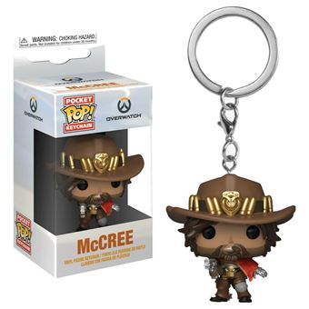 Overwatch - Porte-clés Pocket POP! McCree 4 cm
