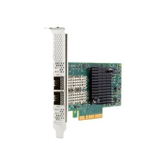 HPE 640SFP28 - Netwerkadapter - PCIe 3.0 x8 / PCIe 3.0 x4 laag profiel - 25 Gigabit Ethernet x 2 - voor Apollo 20 2U, 4200 Gen10; Edgeline e920; ProLiant DL360 Gen10, DL360 Gen9 - 1
