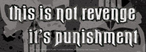 Licences Produits Punisher Revenge Sticker