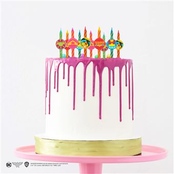 Dc Comics Cinereplicas Bougies D Anniversaire Wonder Woman Set Of 10 Autre Produit Derive Achat Prix Fnac