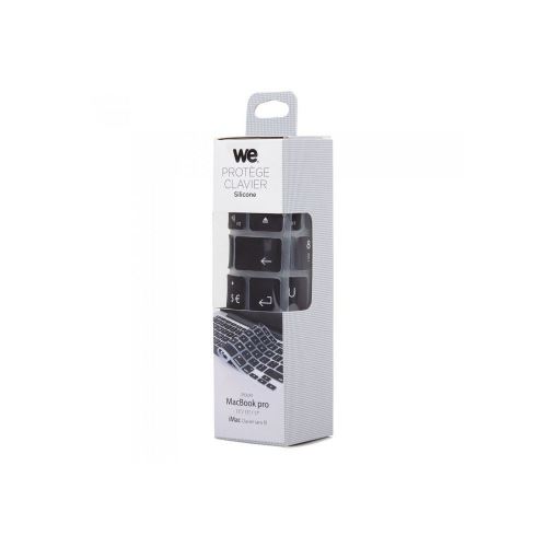 Clavier De Protection Pour Macbook En Silicone - Noir