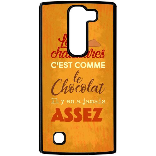 Coque Lg G4 Mini Les Chaussures C Est Comme Le Chocolat Il Y En A Jamais Assez