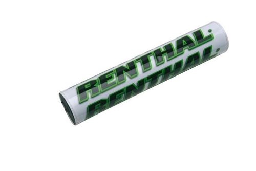Mousse de guidon RENTHAL SX 240mm blanc/vert