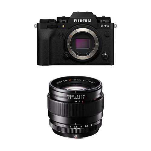 FUJIFILM x-t4 noir + 23mm f1.4
