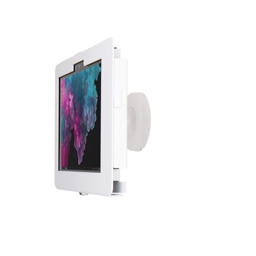 Support Sécurisé Stand Mural Compatible avec Surface Go - The Joy Factory - Blanc - KAM504W