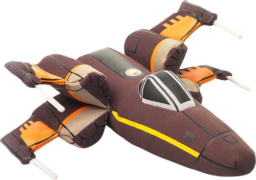 Joy toy - 83502 - peluche - star wars poe's x-wing fighter - 20 cm