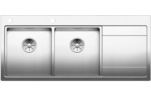 Evier à encastrer 80cm automatique inox Blanco 521664
