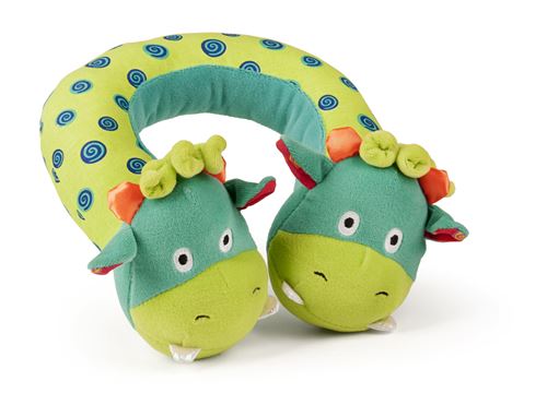 Miniland coussin nuque Dragyjunior 48 cm vert