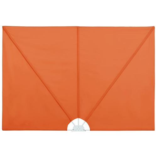 Auvent lat&eacute;ral pliable de terrasse Terre cuite 300 x 200 cm