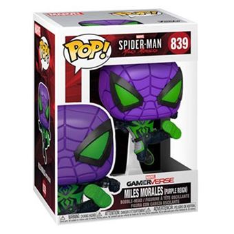 Figurine Funko Pop Games Miles Morales Miles Purple Reign Suit