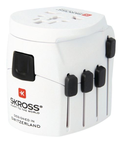 Alimentation électrique Skross Pro World 2 Blanc