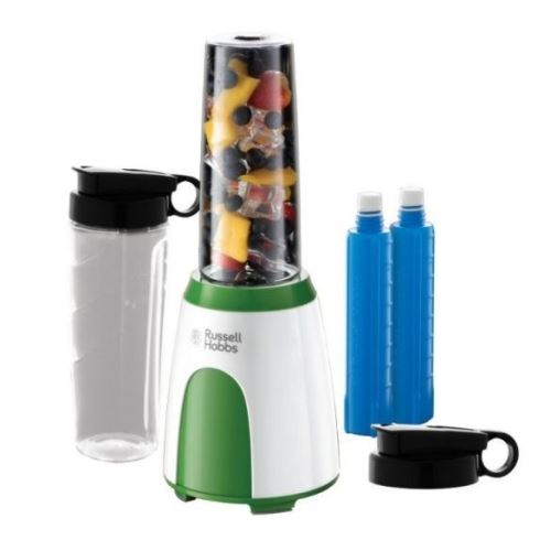 Russell hobbs explore robot mixer vert, blanc 300 w (25160-56) mix & go cool 25160-56