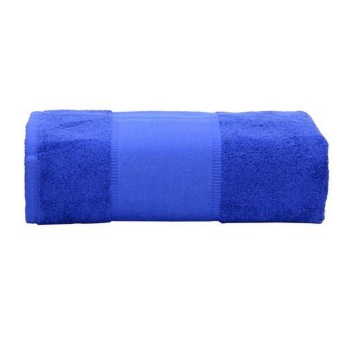 A&R - Serviette de bain PRINT-ME (Taille unique) (Bleu) - UTRW6037