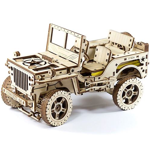 WOODEN.CITY Puzzle 571 pièces Puzzle 3D en Bois - 4x4