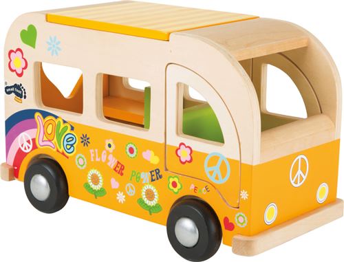 Bus De Jeu Hippie En Bois