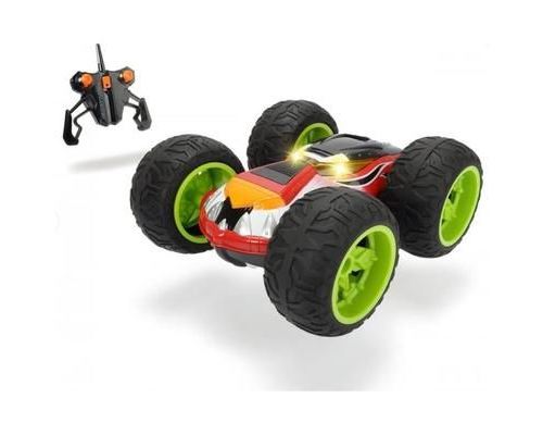 Dickie Toys Dickie Toys Action Cars RC Monster Flippy, Crossover car, 1:14, Prêt à fonctionner, Noir, Rouge, Intérieur
