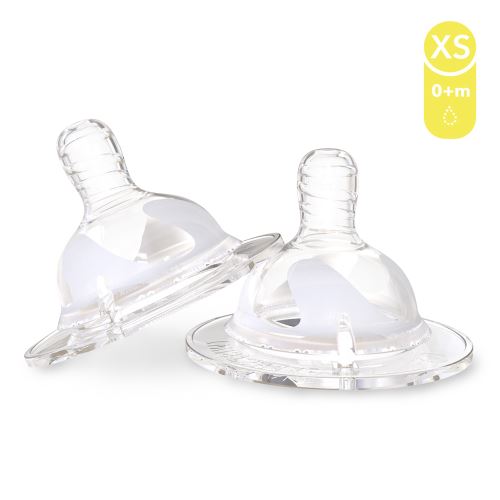 Lot de 2 tétines Twistshake Becs anti-colique 4 mois +