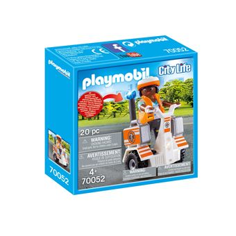 Playmobil City Life 70052 Secouriste et gyropode