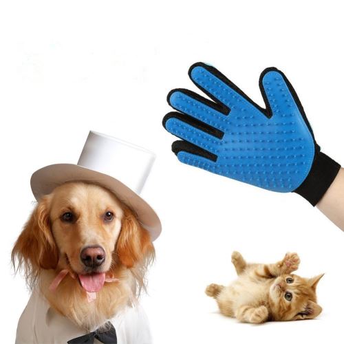 Comparer les prix de Alpexe Gant de Toilettage Massage Brosse de Nettoyage Bain Animaux Peigne Multifonctionnel pour Chien/Chat