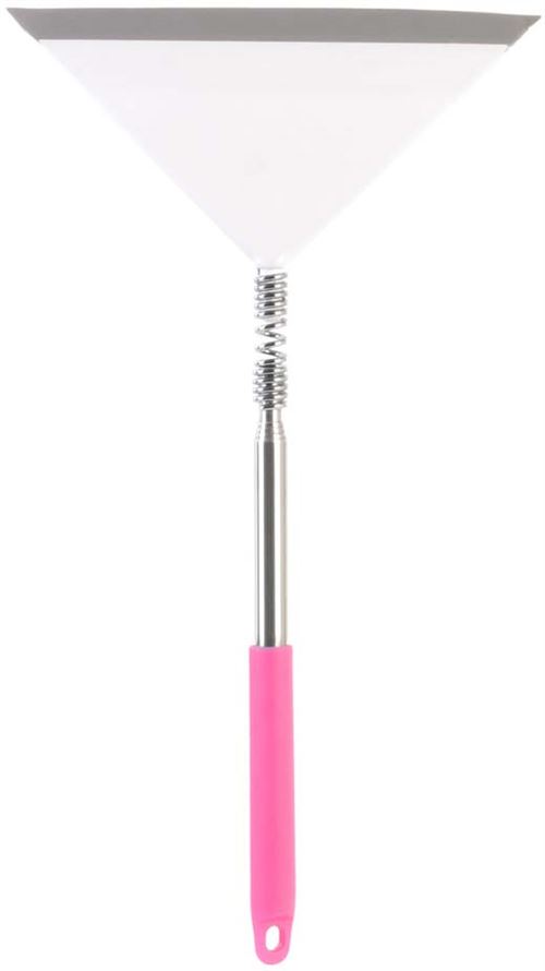 Je Cherche Une Idee - Raclette téléscopique extensible manche flexible Rose