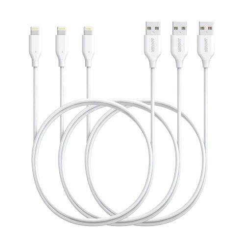 Lot de 3 câbles USB / Lightning . Powerline . 90cm