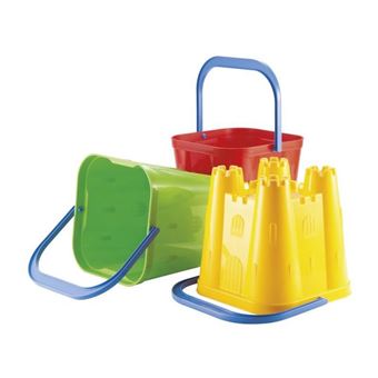 ECOIFFIER SUMMER Seau Chateau Fort 18,5 cm Coloris Assortis - 1