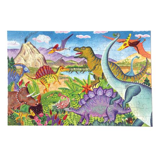 Puzzle 100p Dinosaures