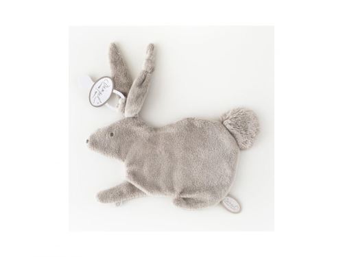 Dimpel - Emma lapin attache-tétine - beige-gris