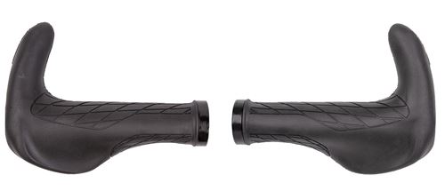 M-Wave poignées Cloud Ergo Max Fix140 mm noir par paire