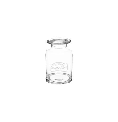 Bonbonnière en verre - Epicerie fine - H 22 cm