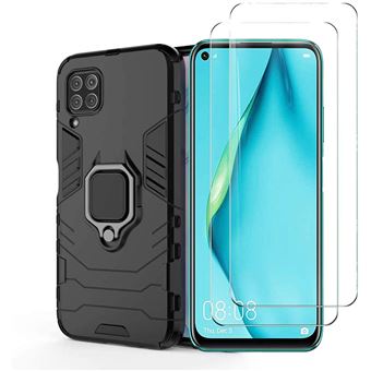 Coque Souple Huawei P Smart S - Avec Anneau De Maintien Anti-chute - Protection En Silicone - Marque NOVAGO