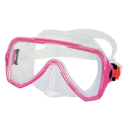 Masque Oceo Senior - Silicone Clair - Couleur - Rose Fluo