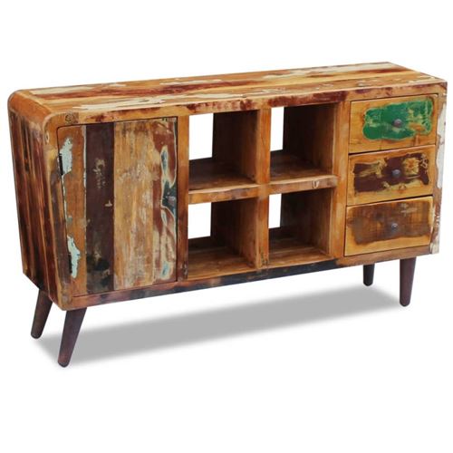 vidaXL Dressoir massief gerecycled hout 150x40x86 cm