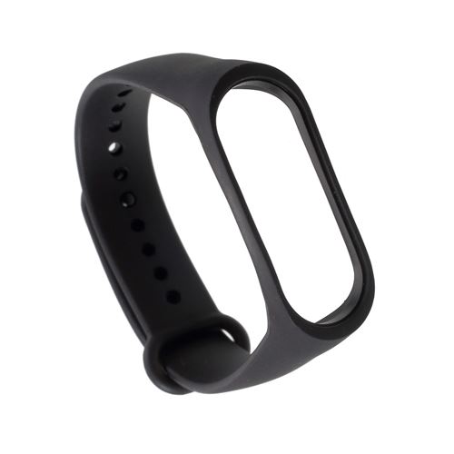 Bracelet en TPU flexible noir pour votre Xiaomi Mi Band 3